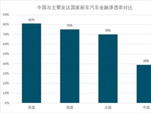 中国汽车金融服务行业发展分析，汽车金融渗透率提升空间大