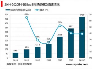 2020SaaS行业市场发展趋势分析，中国SaaS市场保持高速增长预期