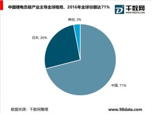 国内负极材料引领全球，行业集中度较高