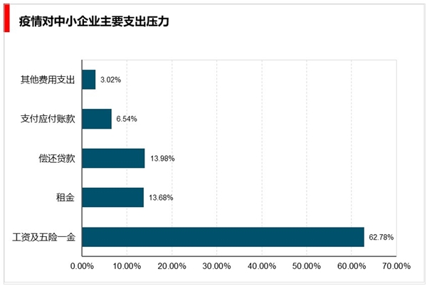 疫情对中小企业的影响较大：中央及地方政府出台了多项支持中小企业的政策