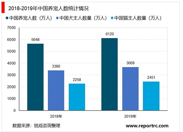 宠物行业市场养宠人情况及市场发展规模预测分析