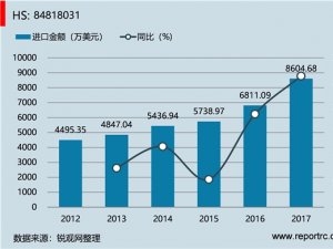 中国 电子膨胀阀(HS84818031 )进出口数据统计