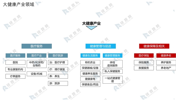 2020大健康产业全景图及行业市场发展分析