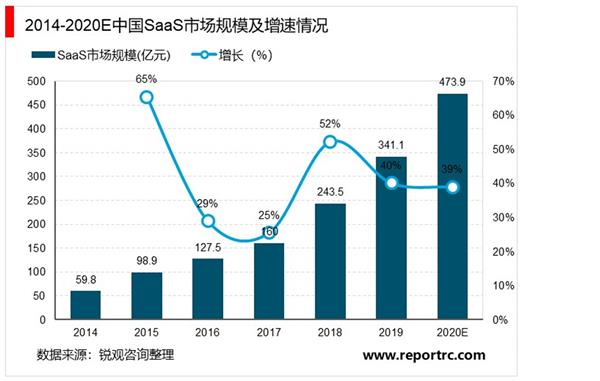 2021-2025年中国SaaS(软件运营服务)市场投资分析及前景预测报告